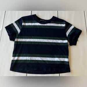 Stripes brandy Melville crop top